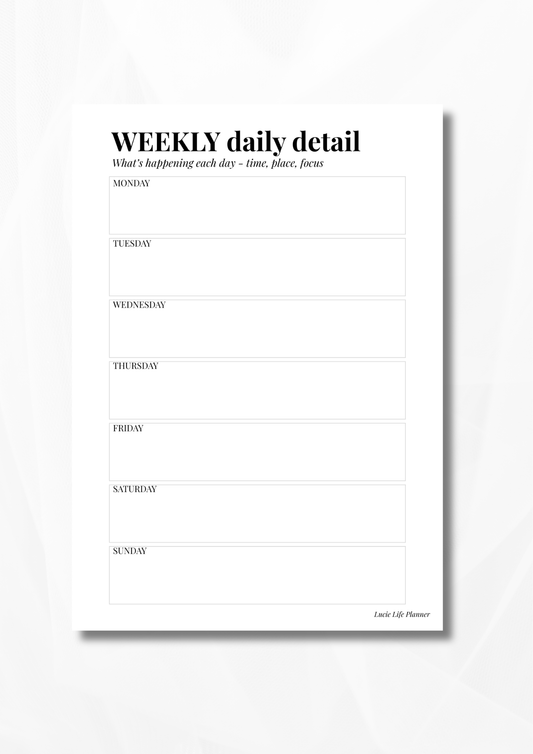 Weekly Bundle (3 Months)