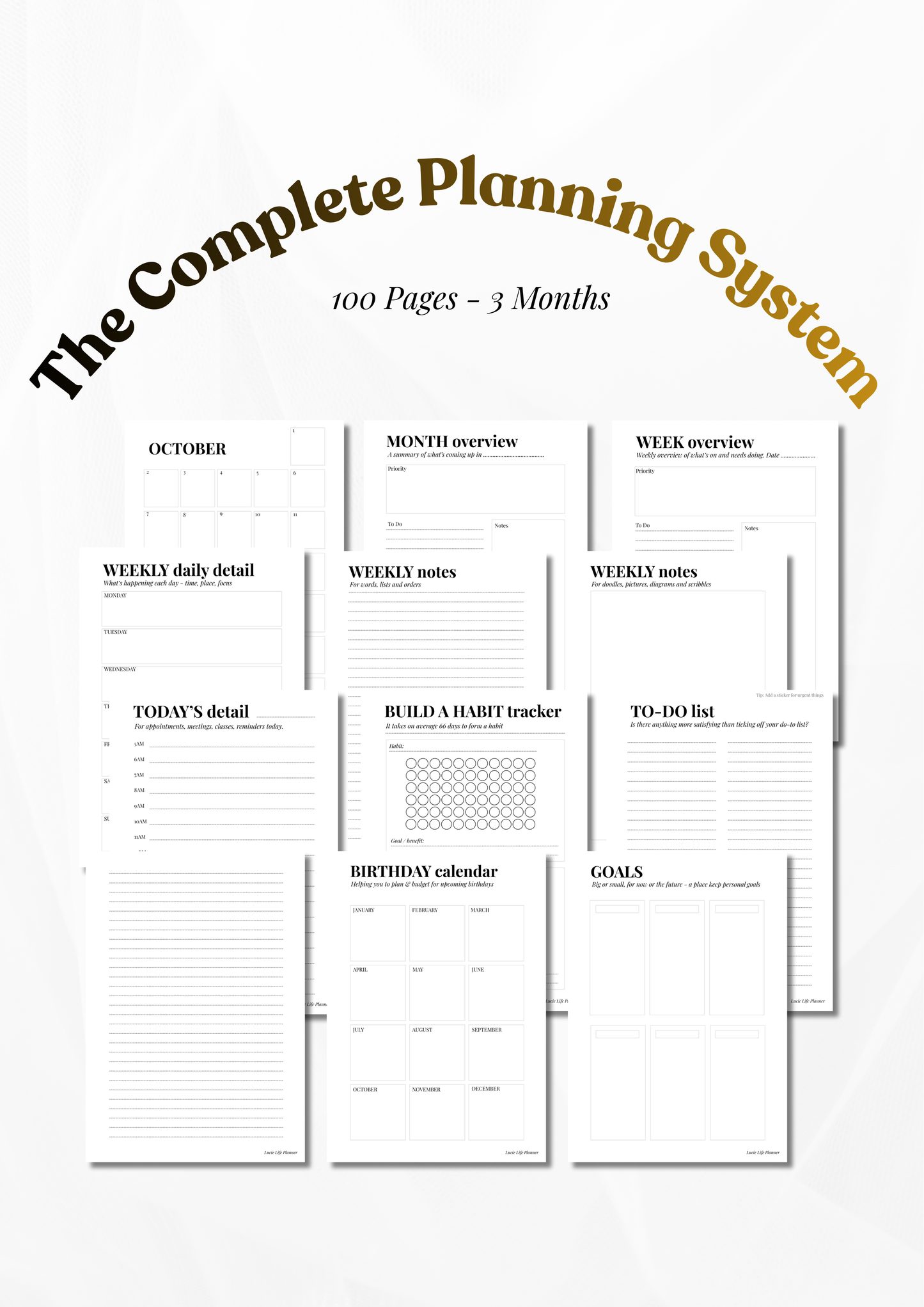 The Complete Planning System