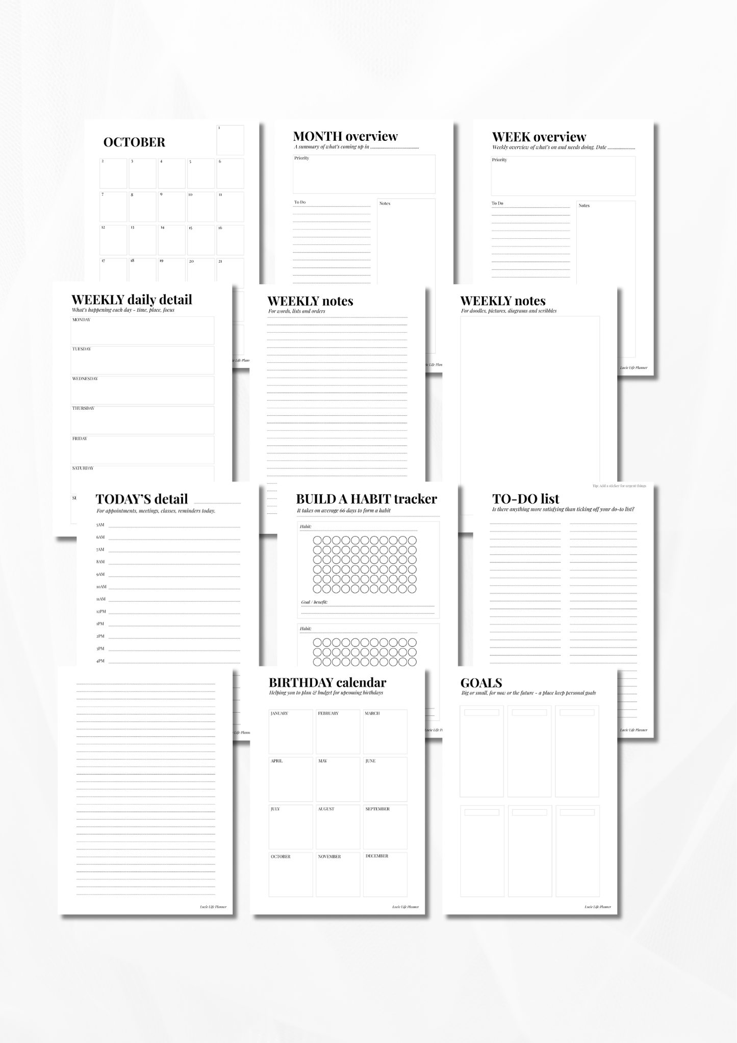 The Complete Planning System