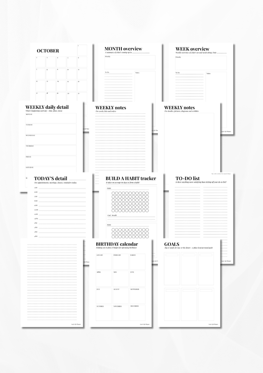 The Complete Planning System