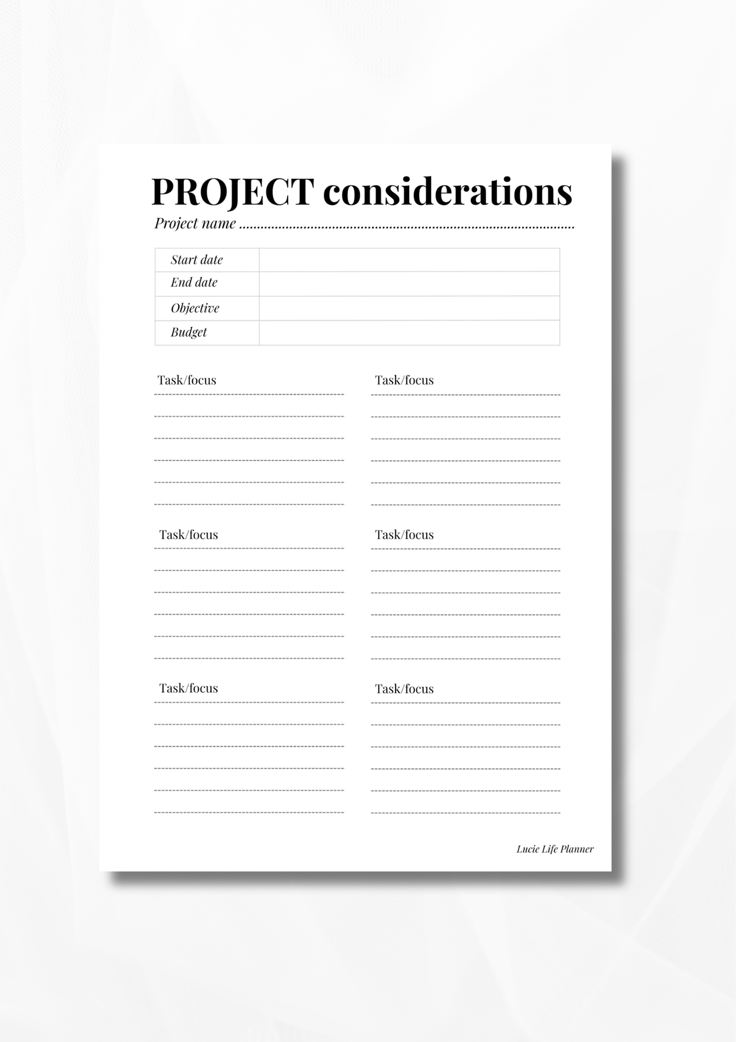 Project Bundle