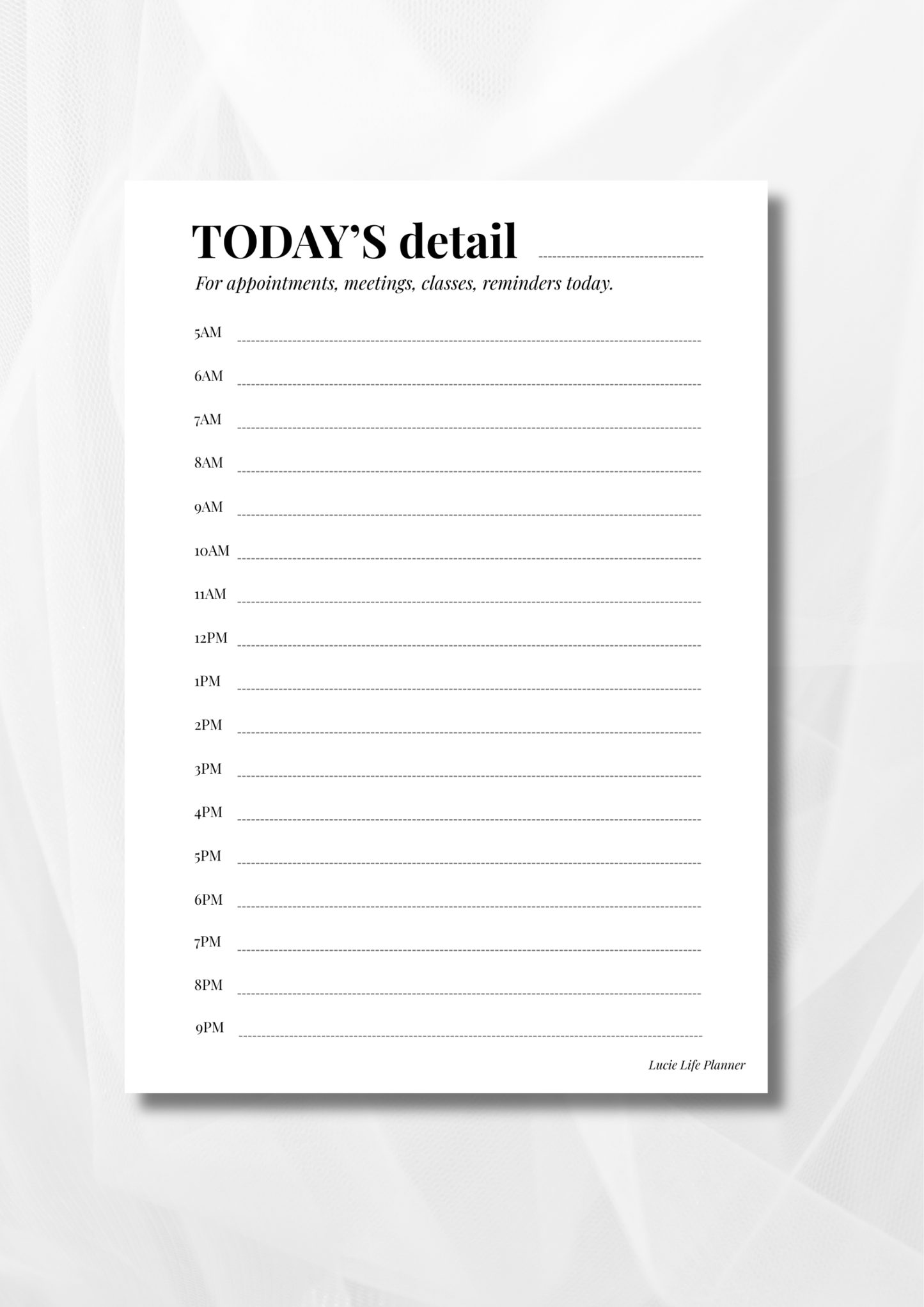 The Complete Planning System